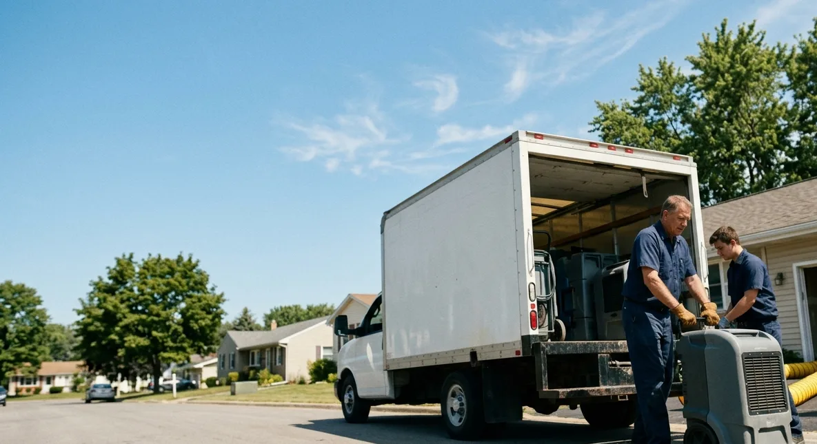 Water Damage Cleanup in Mendon, OH near me